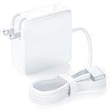 Macbook 充電器 85W Mag 2 T 型 互換 アップルMacbook Pro Mac book Air Retina 11 13 15 17 インチ A1398 A1278 A1344 A1465 A1466 A1424 A1502 A1425 A1435 ノートパソコン 電源 ACアダプター ケーブル一体型/折畳式プラグ/おまけ収納袋 で持ち運びに便利（2012中期以降のモデル）