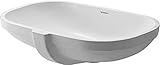 Duravit 0338490000 D-Code Undermount Vanity Basin, White Finish by Duravit