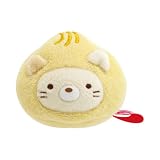 すみっコぐらし『中華まん』てのりぬいぐるみ ねこ(カレーまん)