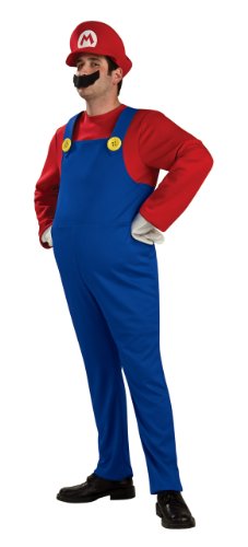 Mario Deluxe Adult Costume マリオデラックス大人用コスチューム♪ハロウィン♪サイズ：Large