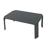 折れ脚 ローテーブル 75cm (W75, ダークBR)