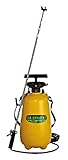 FA03-7800 2頭式プレッシャー式噴霧器 12L 2頭伸縮式ノズル95～300cm付&安全保護対策セット