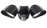 RAB Lighting Smsbullet2X12Na Two Adjustable 12W LED Floodlights, Bronze by RAB Lighting