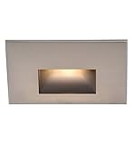 WAC Lighting WL-LED100-BL-BN 120V Horizontal Step Light with Blue [並行輸入品]