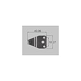 LIXIL メンテナンス部品 窓 サッシ用部品 アルミサッシ クレセント受け ブロンズ[AZGB0010] *製品色・形状等仕様変更になる場合があります*