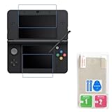 液晶保護フィルム Nintendoゲーム機対応, デュアルスクリーン対応, 気泡レス, 専門設計, 透明度保護シート (3DS LL/3DS XL)