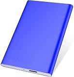 Hdd外付けハードドライブ1TB / 500GB / 320GB、2.5インチメタルポータブルUsb 3.0バックアップストレージ、デスクトップ、PC、ラップトップ、Macbook、Ps4、Xbox One、スマートテレビに適しています (80GB,Blue)