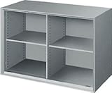 コクヨ　UFX（ユニフレックス）　書庫【上置き下置き共用タイプ】　2列オープン　　※高さ600mmタイプ