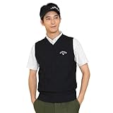 [キャロウェイ] メンズ Vネックニットベスト (ダイヤジャガード) / ゴルフ / C24219100 1120_ネイビー