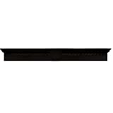 Buildersエッジ060020643002 43 5 / 8 " x 6 "クラシックDentilウィンドウヘッダー002、ブラック