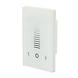 DC 12V-24V Touch Control LED Dimmer Switch, Wall-Mounted Glass Touch Panel Double Dimming Methods Co