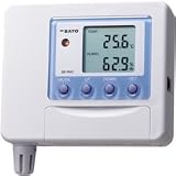佐藤計量器製作所 温湿度変換器 SK-RHC-V (電圧0～100mV出力) 表示器 (センサは付属しません) (No.8920-02)