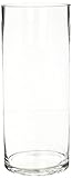 WGV Clear Cylinder Glass Vase 5-Inch by 12-Inch [並行輸入品]