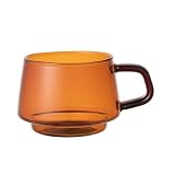 KINTO (キントー) SEPIA カップ 270ml アンバー 耐熱ガラス 電子レンジ・食洗機対応 ギフト プレゼント 21740