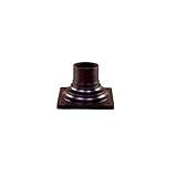 Acclaim 5999MM Pier Mount Adapters Collection Outdoor Pier Mount, Marbleized Mahogany [並行輸入品]