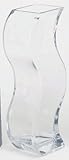 ガラス花瓶 ウェーブ