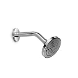 WS BathコレクションSupioni 53820 self-cleaning雨シャワーヘッド シルバー SUPIONI 53820