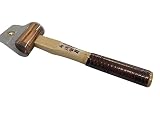 長谷伸ハンマー クラフトハンマー 両口玄能 ブロンズ仕上げ 290g