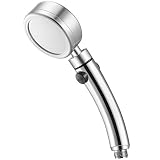 Plemo シャワーヘッド ハンドシャワー ストップボタン 節水効果最大50％ 取付簡単 工具不要 日本規格適合品 国際汎用基準G1/2