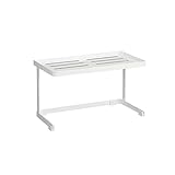 スパイスラック 調味料ラック キッチン収納 キッチンラック 調味料収納 ラック 収納棚 約幅29×奥行15×高さ18.2cm ホワイト HZ-SR