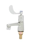 T & S真鍮b-0712-wa敷居蛇口、wrist-action Meteringカートリッジ、4インチ手首ハンドル、2.2 GPMエアレーター