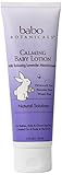 Babo Botanicals Calming Baby Lotion with Relaxing Lavender Meadowsweet 125ml/4oz