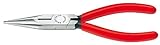 Knipex 2501125 Chain Nose Pliers with Cutter, 5 Inch [並行輸入品]