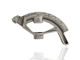 Aluminum Die Cast Conduit Bender with Steel Handle, 6 Degree Inside Radius, For 3/4 EMT or 1/2 Rigid