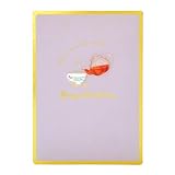 サンリオ バースデーカード 紅茶 グリーティングカード 海外輸送可 BD167-3 SANRIO 950793