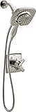 Delta T17264-SS-I Ashlyn Monitor 17 Series Shower Trim with In2ition Two-in-One Handshower Showerhea
