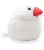 Amazon.co.jp: 吉徳 ことりのね 白文鳥 ぬいぐるみ 180095 : おもちゃ