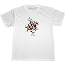 90s 不思議の国のアリス　白ウサギ　Tシャツ Amazon | [TUGE9999] 白ウサギ ドライ Tシャツ 不思議の