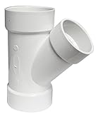 Canplas 192327L PVC DWV Y Long, 4 x 4 x 3-Inch, White by Canplas