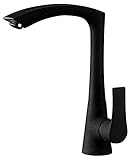 Imiee single-handleキッチン蛇口Chrom hmk-1808400 ブラック HMK-1808400