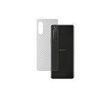 ClearView Sony Xperia 5 II対応 カーボン調 背面保護フィルム 日本製 気泡レス 背面シール カメラ 側