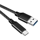 USB Type C ケーブル 1.5m 【POTRRCIUSUER】 USB-A to USB-C 10Gbps高速データ転送 ナイロン編み USB3.1 Gen2 ケーブル 60W（3A/20V）急速充電 タイプc 充電ケーブル Xperia/Samsung/Asus Zenfone/Arrows/PS5コントローラー タイプc多機種対応