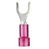 Install Bay RNST10 Spade Terminal Nylon Connector 22/18 Gauge #10 Red (100-Pack) [並行輸入品]