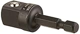 Grey Pneumatic 1412HA 0.25 in. Hex X 0.5 in. Square Adapter With Ball Retainer
