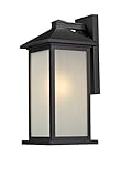 Z-Lite 547M-BK Outdoor Wall Mount Light [並行輸入品]