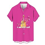 [Dafanet] tシャツ メンズ 半袖 vネック アロハシャツ メンズ メンズ 春服 夏服 半袖 開襟シャツ ゆったり 柄シャツ メンズ