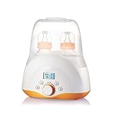 暖かい牛乳 多機能ホットミルク 暖かい牛乳滅菌器 自動サーモスタット インテリジェント断熱食品サプリメント (Color : Orange, Size : 22 * 27cm)