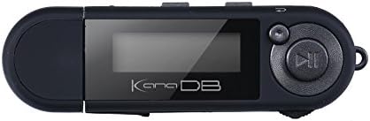 グリーンハウス kana DB 単4形アルカリ乾電池対応デジタルオーディオプレーヤー FMラジオ(ワイドFM対応) ボイスレコーダー機能搭載  8GB ブラック GH-KANADB8-BK