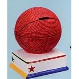 バスケットボールスポーツセラミック貯金箱