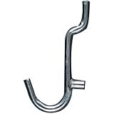 National Mfg n180 – 323 1 / 2インチ亜鉛メッキスチールCurvedフック、10枚パック 1/2" N180-323 1