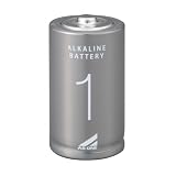 アズワン アズワンのアルカリ乾電池 単1 1箱 10本入 4-4953-06
