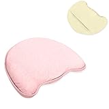 ベビー 枕 赤ちゃん 枕 新生児 通気性良好 汗取り 0～12ヶ月のベビーにおすすめ ベビーの肌に優しい 枕カバー2枚付き 洗える 男女兼用(ピンク