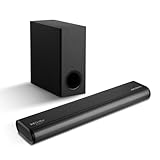 AIYIMA S07 Soundbar 2.1チャンネル ドルビーパノラマサウンド 18インチバー 20W*2+5インチサブウーファー 40W Bluetooth対応