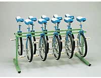 わずか畳一畳のスペースに無駄なく収納できる一輪車専用スタンド Mys オリジナル 一輪車収納スタンド10台収納 両面掛け 学校用品 Suf 10 Mys 一輪車 Amazon