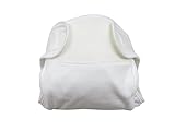綿無地 おむつカバー 白 50cm