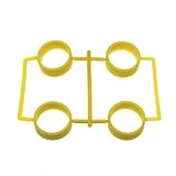 ミニ4用 SP大径レーシングタイヤ 1.7mm厚 [イーグル模型] [MINI4-RT01-YE]